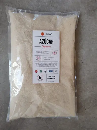 Pampas Organic - Azucar Rubia 5K
