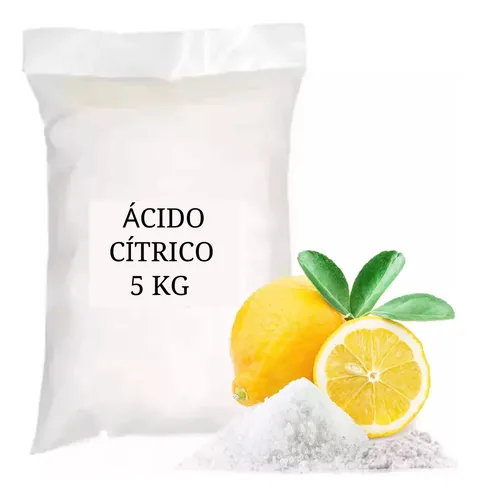 Acido Cítrico - Bolsa 5k