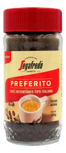 Segafredo Preferito cafe soluble - frasco 100g