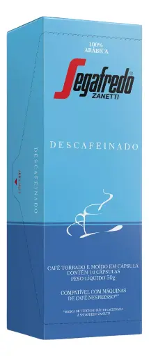 Segafredo Descafeinado - Tira de 10 Capsulas Nespresso®