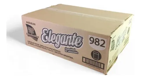 [Cod 982] Pañuelo Elegante Triple hoja 27 pack x 6 pocket x 10u (982)