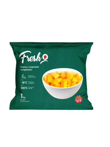 [1007] Fresh Fruta Congelada - Mango Cubeteado 1k