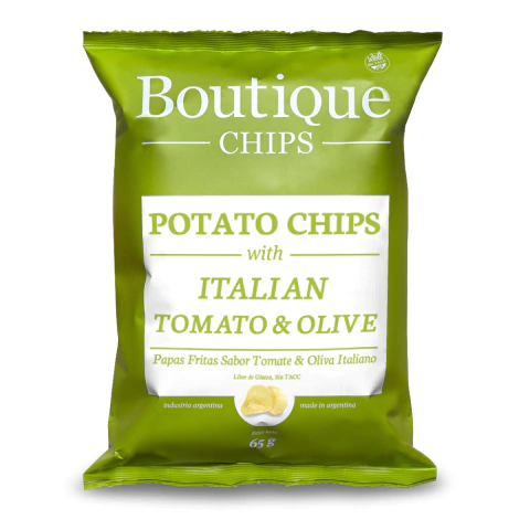 Boutique Chips Papa Fritas - Italian To 65g