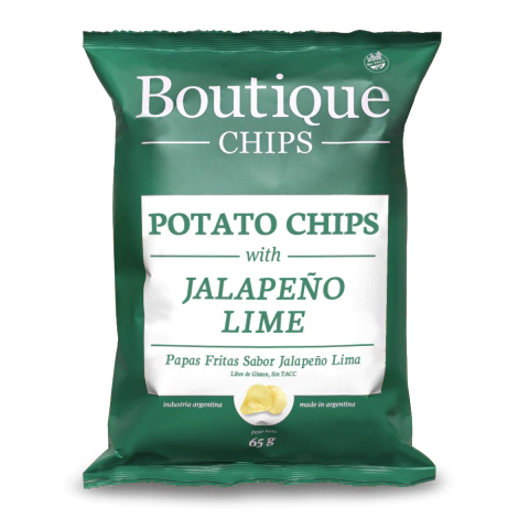 Boutique Chips Papa Fritas - Jalapeño 65g