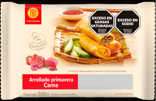 [020A] Fu Bao Arrolladito - Carne 500g