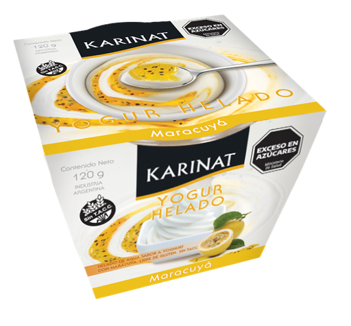 [8307] Karinat Yogur Helado - Maracuya 120g
