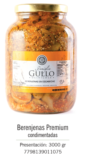 [1107] Gullo - Berenjenas Premium Condimentadas 3k
