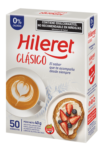 [001-101-1130] Hileret Clasico Ensobrado en Polvo - Caja x50u
