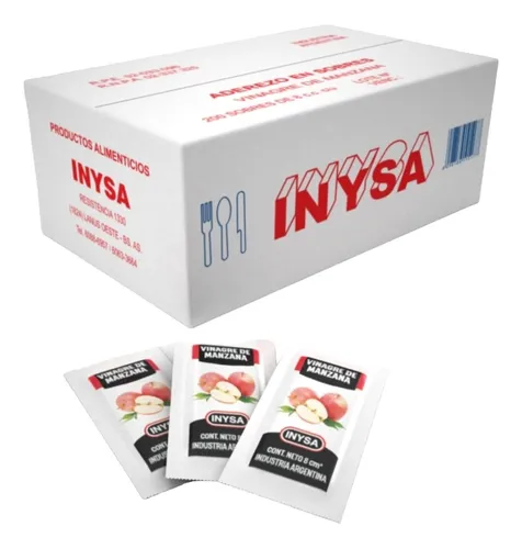 Inysa Vinagre Manzana 8cm2 x 200 sobres