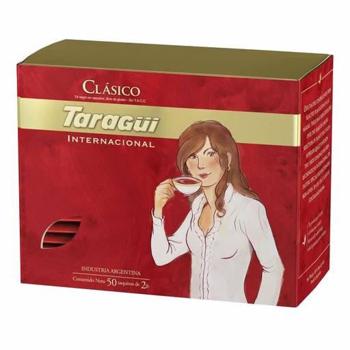 Taragui Té Ensobrado caja x 50 sobres