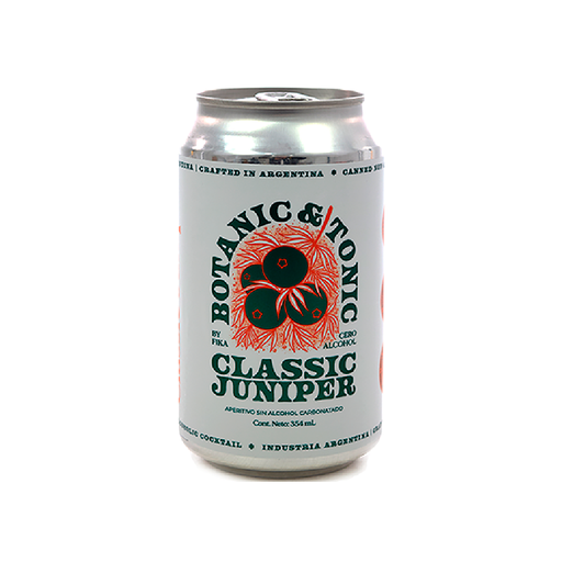 [150219] Fika - Botanic & Tonic - Classic Juniper- Lata 35ml - Sin Alcohol