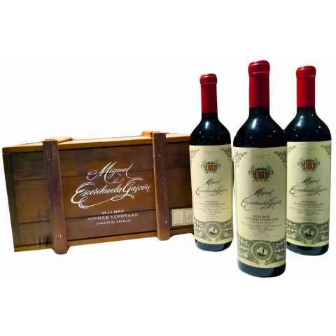 MIGUEL Single Vineyard Malbec 2018 Madera x3