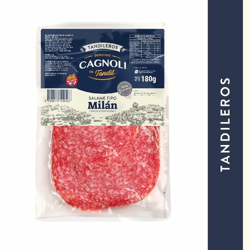 [COD 298] Cagnoli Salame tipo Milan feteado - 180g