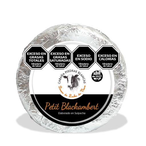 [12003] Queso Cabaña Piedras Blancas Blackamembert 1K      
