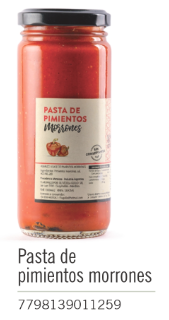 [1181] Gullo - Pasta de Pimientos Morrones - Frasco 180g  