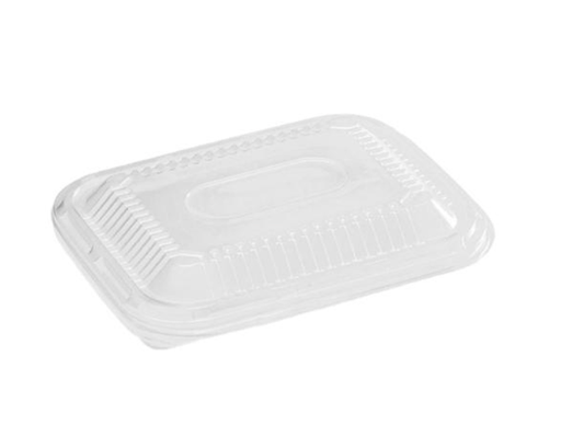 [105500BYT] Bandeja Pet Rectangular Traslucida c/tapa 1200ml x unidad