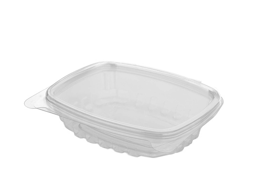 [105460b] Estuche Pet Bisagra Traslucido 250cc x 50u.