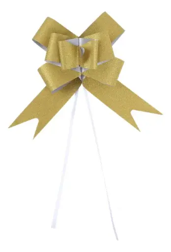 Moño N°40 Dorado - Bolsa x 50u