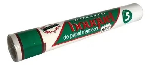 Papel Manteca Bouquet - 30cm x 5mts x 1u
