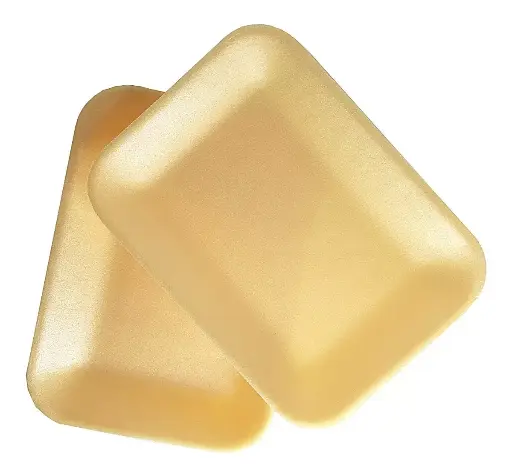 Bandeja Telgopor - Amarilla (20x15cm) - Unidad