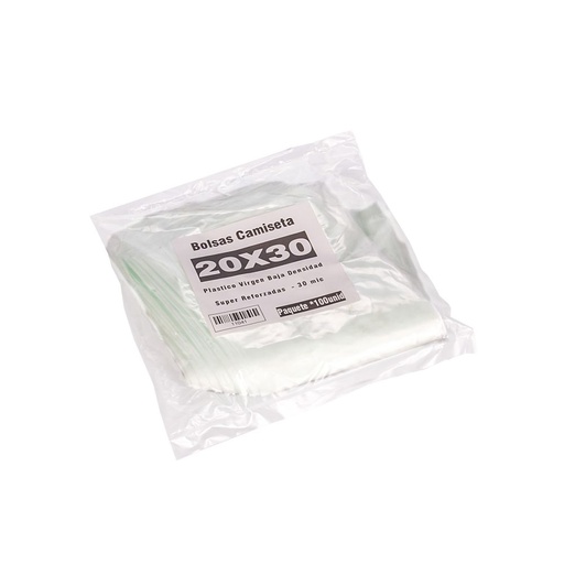 Bolsa camisa 20x30cm x 100u