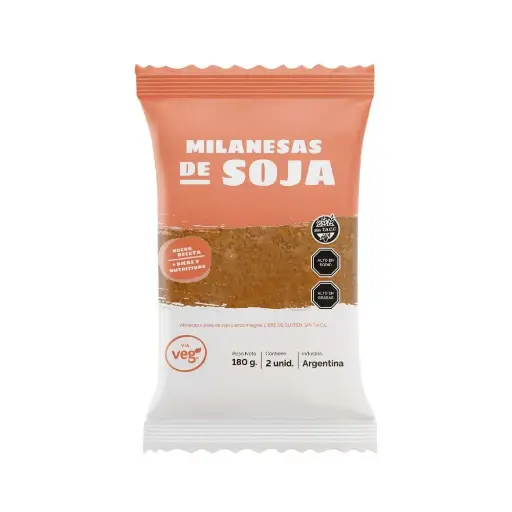 Via Veg - Milanesas de Soja 2u x 220gr - Sin Gluten  