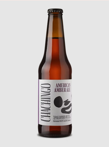 Cerveza Chachingo AAA American Amber Ale 355ml