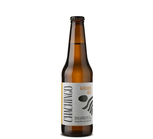 Cerveza Chachingo Golden Ale 355ml.