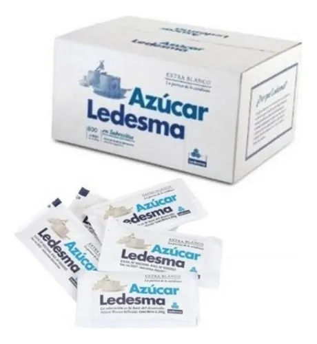 Ledesma - Azucar en sobres - Caja 1500u