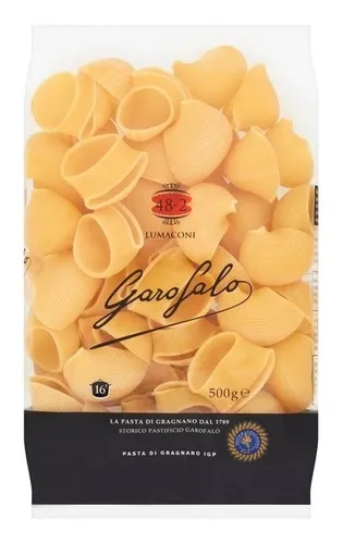 [ART 48-2] Garofalo Italiana Pasta Seca - Lumaconi 500g 
