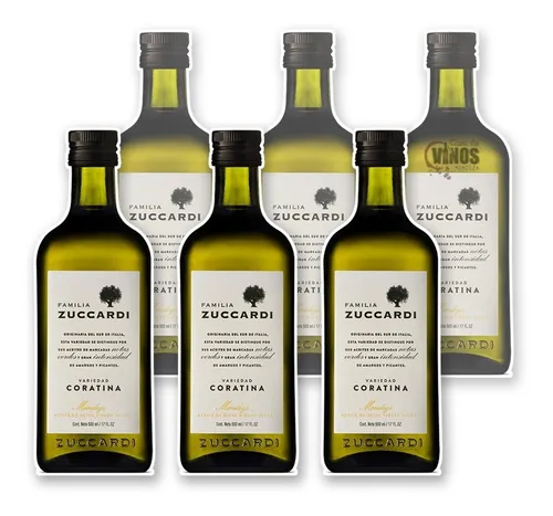 Zuccardi varietales - Aceite Oliva - Caja 6x500c