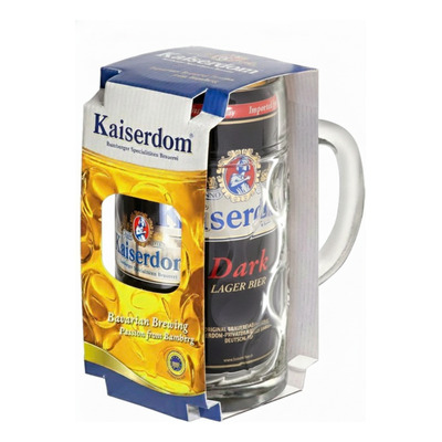 Cerveza Kaiserdom Dark - Jarra + Lata 1l 
